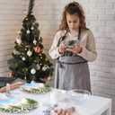 2 x ceiba tree Christmas Oval Paper Plates 30Pcs Bulk Snowflake Paper Platter Disposable Snow Winter Forest Green Pine Tree Dinnerware Winter Frost Dinner Plates for Home Holiday Party Favors Supplies