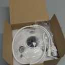 Vonnision 4K POE IP Fisheye Camera, 1.7mm Lens, 49ft Infrared, WDR, Metal housing, IP66 WaterProof Indoor&Outdoor Panoramic Security Camera(Compatible with Hikvision/Dahua NVRs)