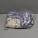 vctops 2-Piece Boho Cotton Quilted Bed Pillow Shams Floral Printed Patchwork Pillow Shams Set, Standard Size (510 Blue, 20"x28")