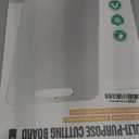 Titanium Cutting Board for Kitchen - 100% Pure Titanium Cutting Boards Non Toxic - 2025 New Upgrade Double Sided Metal Chopping Boards for Meat, Vegetables, Fruits, Dishwasher Safe (12" x 9", 1-Pack)