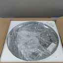 FRIXCHUR 19.7" Crystal Chandeliers Crystal Ceiling Light Fixtures Modern Flush Mount Light LED Chandelier Lamp for Living Room Bedroom Dining Room 6500K Cool White