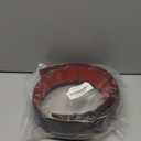 Carpet Floor Transition Strip, Self Adhesive Floor Edging Trim Strip, PVC Threshold Cover for Doorway, Floor Divider Strip Suitable for Threshold from 2/5" to 3/5" - Red Wine 3.3Ft