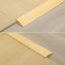 Kigley Solid Red Oak Interior Threshold Wood Oak Threshold Transition Overlap Threshold Doorways Reducer Threshold(36 x 4.13 x 1.25 Inches)