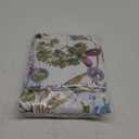 MYRU 1 Pair Purple Blue Flower Curtains for Living Room,Blackout Window Drapes for Bedroom (2 x 54x84 Inch)