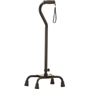 NOVA Medical Products Heavy Duty Quad Cane with Large Base, Black, 4.5 Pound (5710BK) NOVA Medical Products Heavy Duty Quad Cane with Large Base, Black, 4.5 Pound (5710BK)