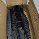 25 Pcs Black 2x6 Joist Hangers for Wood, Rafter Brackets, face Mount 2x6 Joist Hangers, Hurricane Ties Brackets for Shed/Barn/Coop/Porch/Truss, Structurally Sound and Aesthetically Pleasing