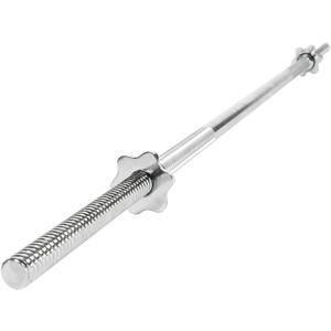 Sunny Health & Fitness 60-Inch Chrome Barbell Bar or High-Density Foam Barbell Pad  Strength Training Gear for Squats, Deadlifts, Hip Thrusts, Bench Press, Lunges & Full-Body Home Gym Workouts