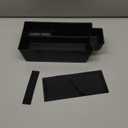 Compatible with Honda CRV 2017-2022 - Brushed Black Stainless Steel Gear Shift Panel Trim, Interior Decoration & Protection Cover with Gear Lever