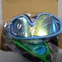 Vvinca Kids Swim Goggles 2 Pack, Soft Wave-Shape Strap (No Hair Pulling), Anti Fog Leak Free Swimming Goggles Boys Girls 3-15