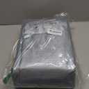 Heavy Duty Tarp 10' x 12', 12 Mil Thick Waterproof Poly Tarps, High Durability, Rip and Tear Resistant with Metal Grommets Every 20 Inches (Silver/Black)