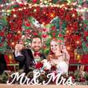 Red Rose Flowers Backdrop Sweet Floral Heart Light Photography Background for Valentines Day Wedding Anniversary Mother's Day Party Decorations Banner (8x6FT240x180cm)