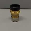 SharkBite 1-1/4 Inch x 1 Inch Reducing Coupling, Push to Connect Brass Plumbing Fitting, PEX Pipe, Copper, CPVC, PE-RT, HDPE, UXL013528