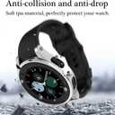 Yrzper 11Pack Compatible with Samsung Galaxy Watch 5 Pro Case 2022, Soft TPU Plated All Around Scratch-Proof Screen Protector Case Cover For Galaxy Watch 5 Pro 45mm /46mm (11Pack)
