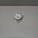 500Pcs St. Patrick's Day Sticker Rolls for Kids 1 Inch Glitter Shamrock Sticker Roll with 5 Different Designs Green Lucky Clover Self-Adhesive Decals St. Patrick's Day Envelope Scrapbook Decorations