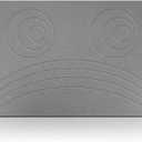 Stone Bath Mat,Diatomaceous Earth Shower Mat Non Slip, Super Absorbent Quick Drying Bathroom Floor Kitchen Counter, Easy to Clean (23.6"x15.4" - Dark Gery)