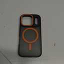 Magnetic 3 in 1 for iPhone 17 Pro Case, [Omni-Directional Protection] with 1x Screen Protector + 1x Camera Cover, [Seamless Work with Magsafe] Shockproof Slim Thin Case for iPhone 17 Pro Cosmic Orange