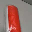 Red and White Striped Tablecloth Roll 52 in x 100 Ft with Slide Cutter Circus Carnival Party Supplies Halloween Christmas Plastic Picnic Table Cover for Indoor Outdoor Events Family Banquet Party
