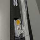 Lichaser LED Recessed Lighting for Acoustic Panel, 6 Pcs of 3000K Dimmable LED Strip Light for Wood Slat Wall Panel in Parallel with Touch Sensor, Self-Adhesive for Slat Wall Decor (2*36+2*24+2*16 in)