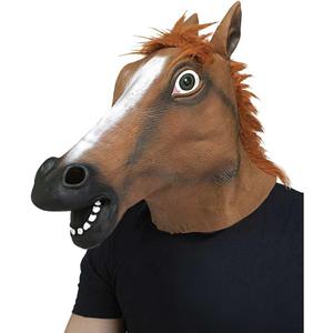 Latex Horse Head Mask ~ Kentucky Derby / Halloween