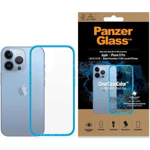Panzer Glass ClearCaseColor Shockproof Case Compatible for iPhone 13 Pro - Bondi Blue Limited Edition, Real Military Protection Hardcase Cell Phone Case for iPhone 13 Pro Case