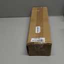 Tension Curtain Rod, Extra Long Outdoor Curtain Rod 43-131 Inch Adjustable, 1.1 Inch Diameter Thick Heavy Duty Black Spring Curtain Rod, Stainless Steel Shower Rod for Bathroom No Drilling, No Rust