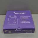 Baby Diaper Bag Disposable (500 Count, Blue) Fresh Baby Powder Scented Easy Tie Handles Bulk Diaper Sacks Disposable Dog Poop Bags Cat Litter Clump & Poop Bags Sanitary Pads Disposal Bags (500 Bags)