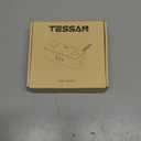 TESSAN Flat Plug Extension Cord 5 FT, Surge Protector Power Strip with 4 AC Outlets 1 USB C and 2 USB A Ports, 900 Joules Protection, Multiple Wall Outlet Extender Suitable for Home Office Dorm