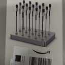 Actekart Metal Model Painting Stand Base and 15PCS Magnetic Alligator Clip Sticks Set for Airbrush Model Coloring Hobby Crafts DIY Tools