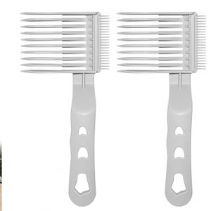 2Pack Blend Friend Fade Comb,Professional Barber Comb for Men Haircut Hair Fade Tool For Home,Salon or Professional Use.(2PCS)