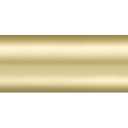 Brass Curtain Rods for Window 28 to 48 Inch, Heavy Duty 1 Inch Diameter Single Curtain Rod, Decorative Curtain Rod with Cap Finials, Adjustable Drapery Rods Window Curtain Rods 28-48"