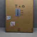 Yihui Arts Hand Painted Abstract Boho Sun Wall Art in Light Blue and White - Textured Painting for Living Room, Bedroom or Bathroom Decor - Picture-Perfect Artwork