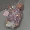 Aori Reborn Baby Dolls - 20-Inch Real Life Baby Doll with Poseable Limbs and Feeding Kit, Weighted Newborn Lifelike Baby Doll Gift Set for Seniors, Collectors and Kids 3+ (Purple)