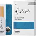 D'Addario Organic Reserve Bb Clarinet Reeds - Reeds for Clarinet - Individually Sealed - 3.0 Strength, 10 Pack