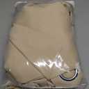 MIULEE Blackout Curtains for Bedroom Living Room Thermal Insulated Room Darkening Grommet Top Solid Light Blocking Drapery Set of 2 Window Panels 52 x 92 Inches Beige