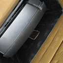 Locksworth 8-Sheet Micro Cut Paper Shredder P-4 High Security for Home Office Use with Handle, Shreds Credit Card/Staple 4 Gallons(Black) Visual Window Wastebasket