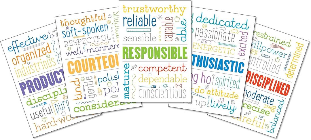 Carson Dellosa Positive Behavior Bulletin Board Set