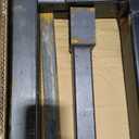 VEVOR Pallet Forks, 2000 Lbs Clamp on Pallet Forks 43" Total Length, Tractor Bucket Forks with Adjustable Stabilizer Bar, Heavy Duty Pallet Forks for Tractor Attachments, Skid Steer, Loader Bucket