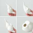 Ceramic Elephant Figurines with Trunk Up,Ring Holder,Elephant Statue African Home Decor,A Pair of Small Lucky Sculpture,Ideal for Gifts Women,Valentine Decor and Christmas (White)