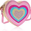 PinkSheep Toddler Purse for Girls Gifts Mini Purse Kids Shoulder Bag Crossbody Wallet 3-6Year Little Girl Gift Fashion (Pink)