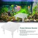 Protein Skimmer Stand, Clear Protein Separator Bracket Adjustable Height Acrylic Protein Skimmer Bracket Heightening Accessories for Aquarium Fish Tank
