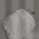 Gallety 7.2 FT White Round Backdrop Cover for 5 to 7.2ft Circle Stand - Adjustable Polyester Arch Backdrop Cover for Wedding Arch Birthday Party Photography Decoration