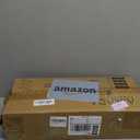 AMADA HOMEFURNISHING Floating Shelves, Wall Shelves for Bathroom/Living Room/Bedroom/Kitchen Decor, White Shelves with Invisible Brackets Set of 3 - AMFS08 (15.7 Inches, White)