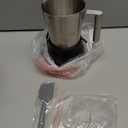 Secura Detachable Milk Frother and Steamer, 17oz Electric Milk Warmer with Glass Jug, 4-in-1 Hot & Cold Foam Maker for Latte, Cappuccinos & Hot Chocolate, Dishwasher Safe, BPA & Teflon-Free Design