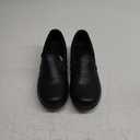 QAE Loafers for Women Orthopedic Loafers for Women Comfortable Women's Flat Slip-Ons Shoes for Dress Work Business Casual (8, Black)