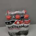 BODYARMOR SportWater Alkaline Water, High Alkaline Bottled Water, pH 9+, 1 Liter (6 Pack), Refreshing Electrolyte Water Pack, Wide Mouth Bottle (EXP 12/31/27)