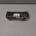 Makeup Bag, Wide-open Cosmetic Bag, Toiletry Bag for Women, Travel Essentials Organizer, Compact Lightweight for Daily Use (Black)