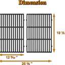 7524 Grill Grates Genesis E-310 Grill Replacement Parts for Weber Genesis 300 Series E/S 310/320 E-330 S330 E310 E330 S-330 S310 Special Edition EP310 EP330 EP 310 EP 330 65937 6511001 Cooking Grates