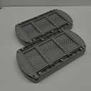 2 Pack Multi-Purpose Pull-Out Storage Organizers, Under Sink Organizers and Storage for Bathroom & Kitchen, Under Cabinet Organizers and storage, 14.8 Inch, Grey (Gray)