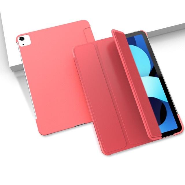 Harvopu for iPad Air 13 inch & Pro 12.9 Case with Keyboard - Multi-Touch Trackpad, 7 Colors Backlit, Detachable Folio Keyboard Cover for iPad Pro 12.9 (6th, 5th, 4th, 3rd gen), Air 13 M4/M3/M2 (Peach)