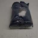 Navy Light Filtering Boys Bedroom Curtains 63 Inches Long 2 Panels Set for Small Window Dark Blue Boho Farmhouse Pinch Pleated Linen Short Semi Sheer Back Tab Bedroom Bay Windows 50W x 63L Length